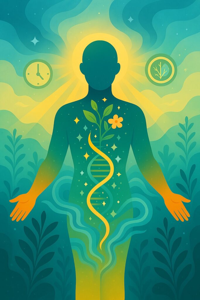 Inimkeha, DNA, aja ja looduse seos